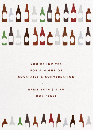 99 Bottles - Invitation by Paperless Post