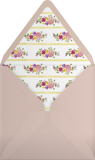 Rose Garland - Paperless Post Envelope