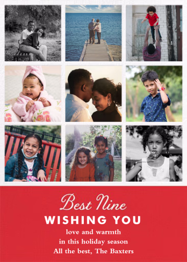 Best Nine - New Year's Card by Cheree Berry Paper & Design