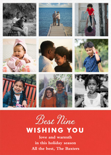 Best Nine - New Year's Card by Cheree Berry Paper & Design