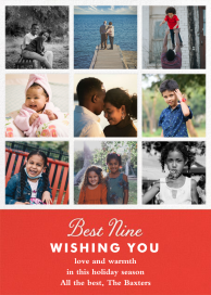 Best Nine - Christmas Card by Cheree Berry Paper & Design