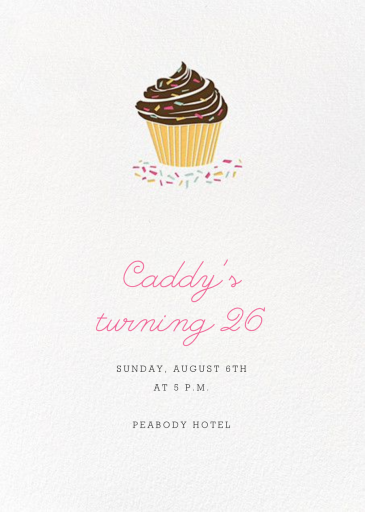 Sprinkles and Icing - Birthday Invitation by Paperless Post