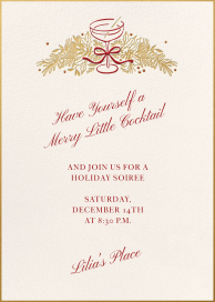Gilded Toast - Party Invitation by Paperless Post