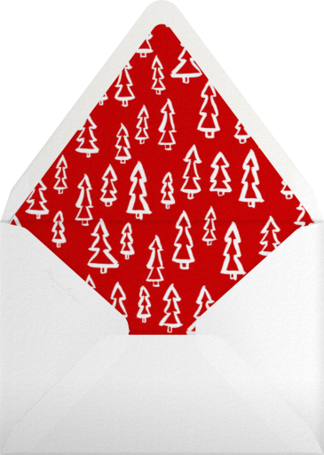 Merry Christmas Sprigs - Linda and Harriett Envelope