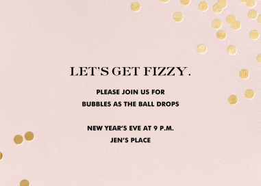 Confetti kate spade new york - New Year's Eve Invitation by kate spade new york