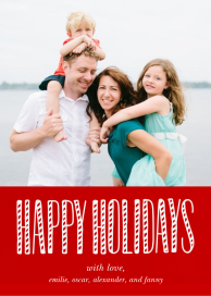 Joy and Candy Canes - Holiday Card by Paperless Post