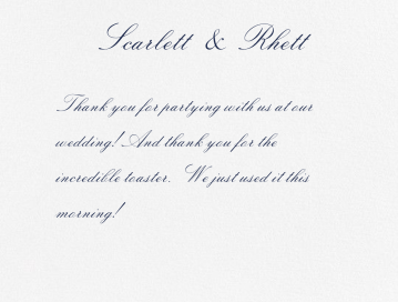 Amboise (Thank You) by Crane & Co.