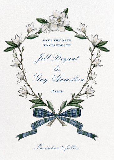 Ivory Florals (Riley Sheehey) by Paperless Post