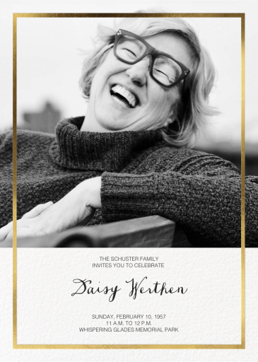 Idylle (Double Sided Photo) by Paperless Post