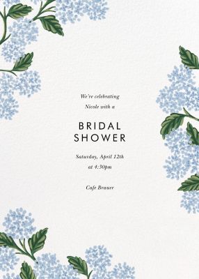 Rustic Wedding Bridal Shower Invitation Free Google Docs Template