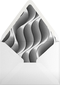 Vertical Waves - Paperless Post Envelope