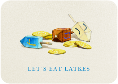 Dreidels and Gelt by Felix Doolittle