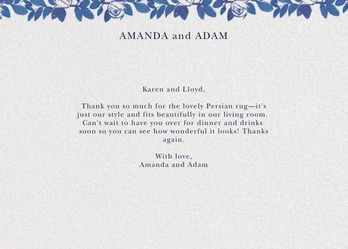 Gloria (Thank You) by Paperless Post