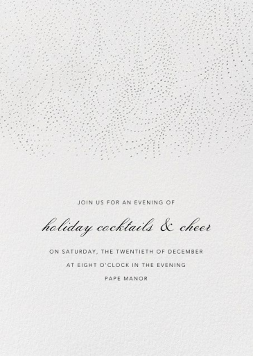 Underwood - Holiday Party Invitation by Paperless Post