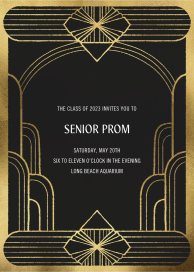 Starlet - Prom Invitation by Paperless Post