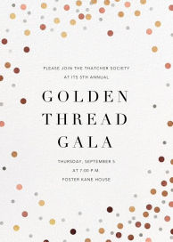 Coriandoli - Gala Invitation by Paperless Post