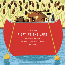 Canoe Crew by Paperless Post