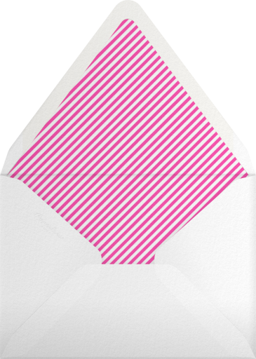 Stripe Border - Paperless Post Envelope