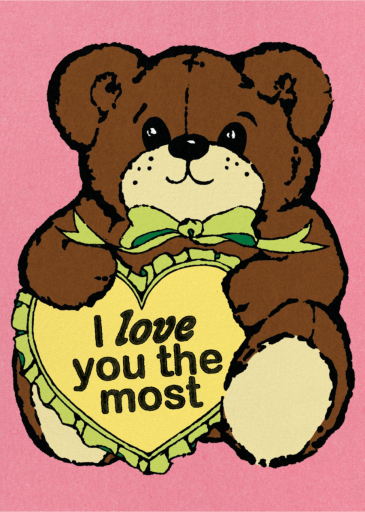 Beary Cute (Hannah Michelle Bayley) - Valentine's Day Card by Red Cap Cards