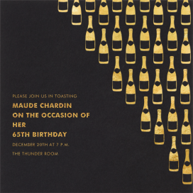 Champagne Gold by Paperless Post