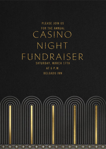 Deluxe - Fundraiser Invitation by Paperless Post