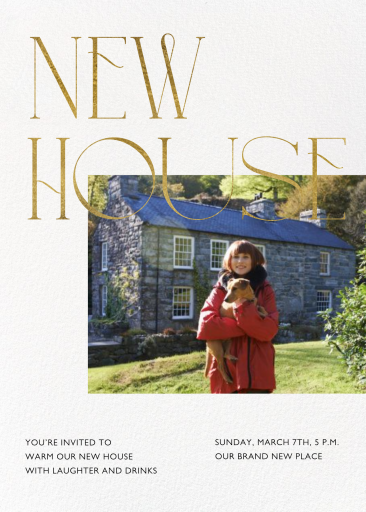 Open Concept (Photo) - Housewarming Invitation by Paperless Post