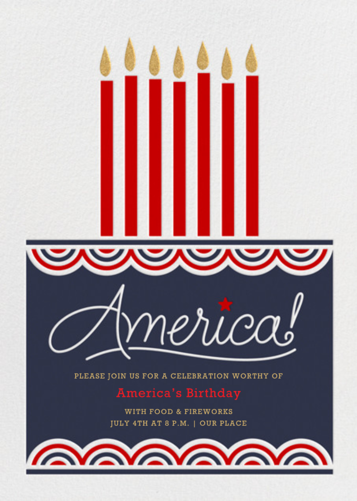 Happy Birthday, America