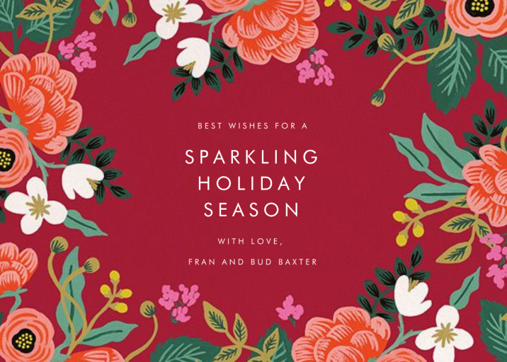 Birch Monarch (Photo) - Greeting Card by Rifle Paper Co. - Back