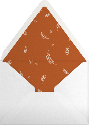 Burnt Caramel (Tall) - Paperless Post Envelope