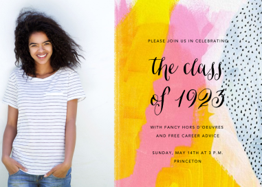 Sundry Strokes (Photo) - Graduation Party Invitation by Ashley G