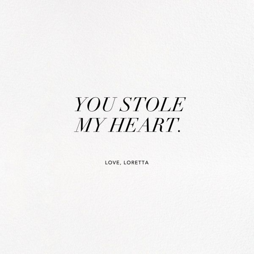 Love Struck - Photo - Valentine's Day Invitation by Kelly Wearstler - Back