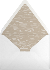 How to Build a Fire - Paperless Post Envelope