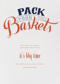 Pack Your Baskets by Paperless Post