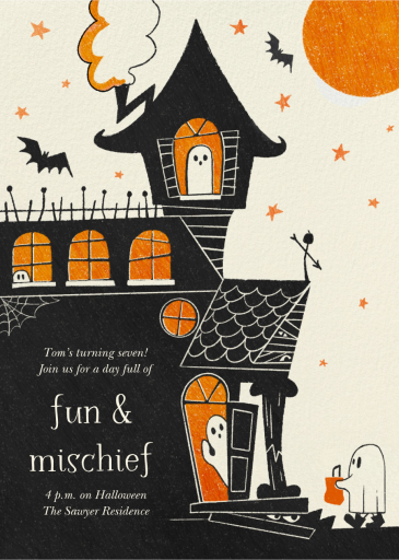 Ghost Host - Birthday Invitation by Paperless Post