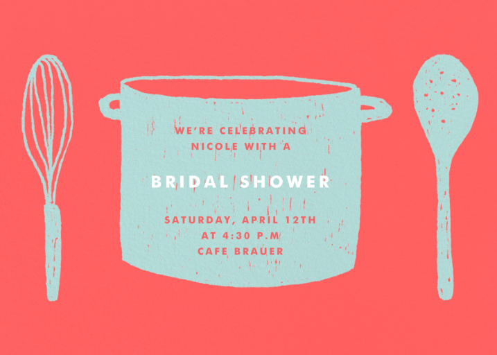 What’s Cooking? - Bridal Shower Invitation by Paperless Post