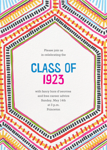 Best Brightest Ever (Photo) - Graduation Party Invitation by Crate & Barrel - Back