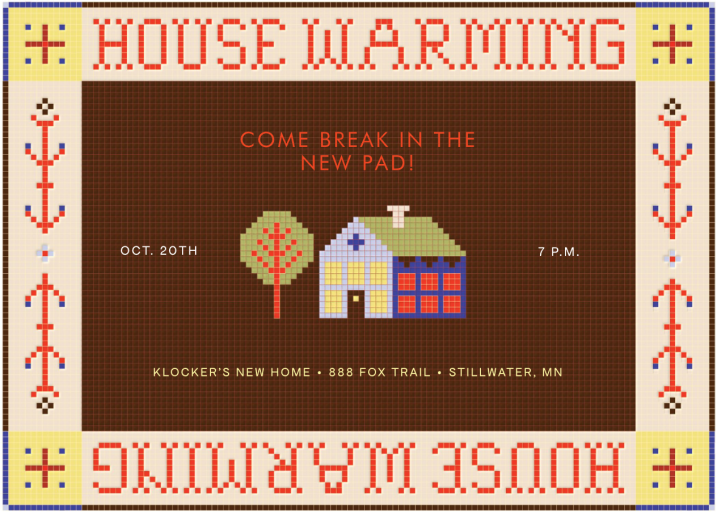 Tufted Mat - Invitation by Rubinski Works