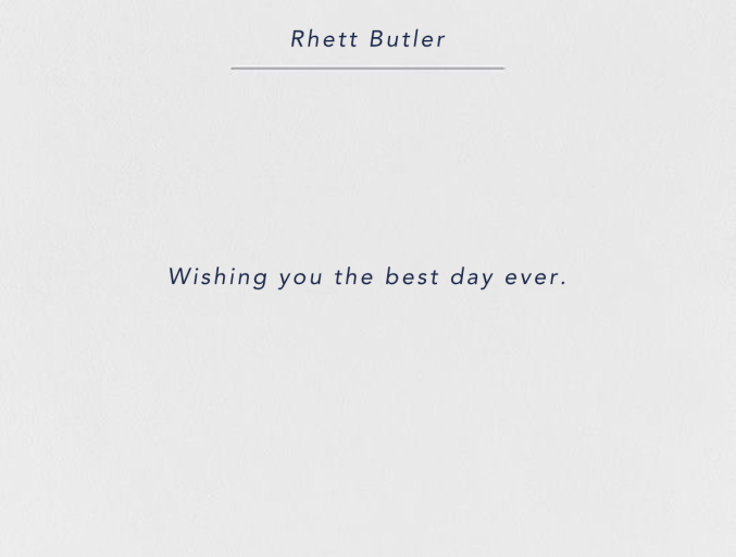 Aperitif (Thank You) by Crane & Co.