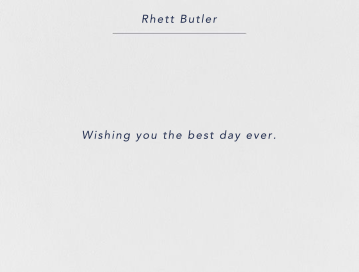 Aperitif (Thank You) by Crane & Co.