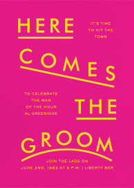 Ready or Not - Groom - Bridal Shower Invitation by Paperless Post