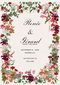 Bows and Boughs - Save the Date by Stephanie Fishwick