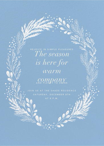 Winter Garden - Greeting Card by Paperless Post
