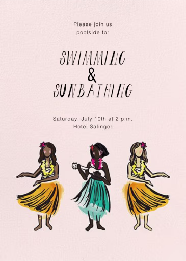 Luau - Beach Party Invitation by Paper Source