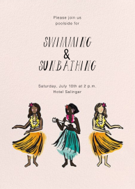 Luau - Beach Party Invitation by Paper Source