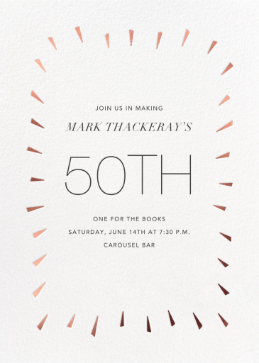 Éclat - Birthday Invitation by Paperless Post