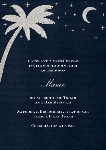 South Pacific - Religious Invitation by Paperless Post