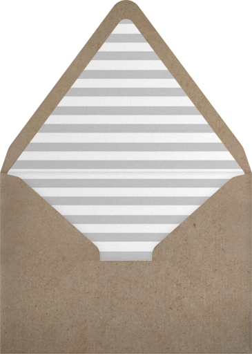 Polka Dot Baby - Thak You - The Indigo Bunting Envelope