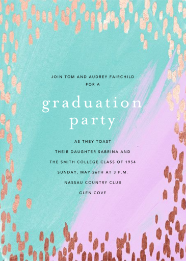 Dappled - Celebration Invitation by Ashley G