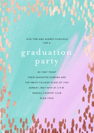 Dappled - Celebration Invitation by Ashley G
