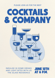 Groovy Cocktails by Paperless Post